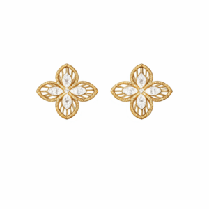 Floral Radiance Stud Earrings