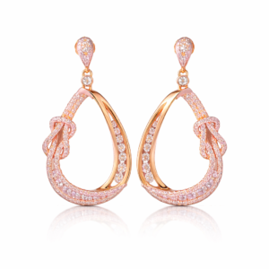 Twisted Teardrop Statement Earrings