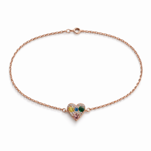 Prism Heart Bracelet