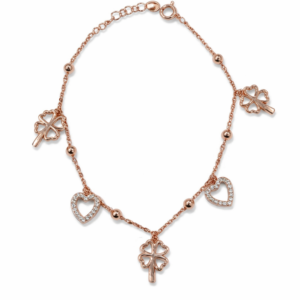 Luxe Clover Charm Bracelet