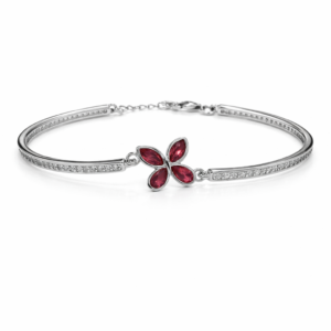 Butterfly Ruby Bracelet