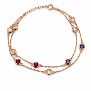 Aurora Gem Duo Bracelet
